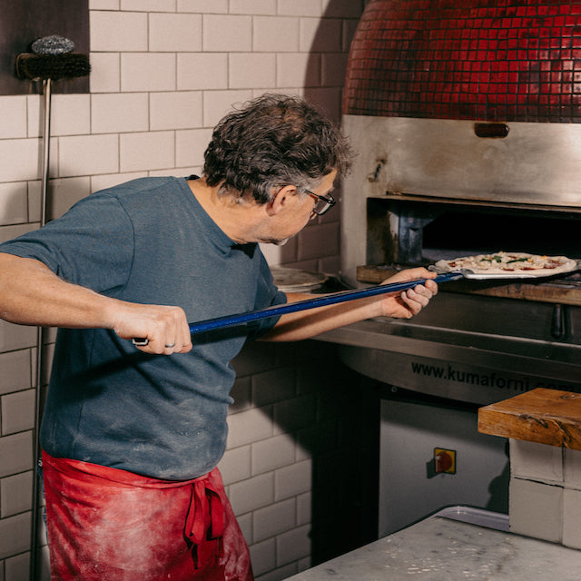 BAM! pizza in de oven