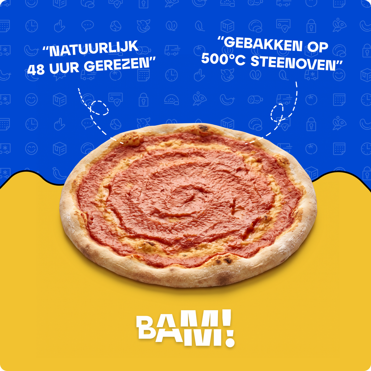 5x Bodem met saus Glutenvrij