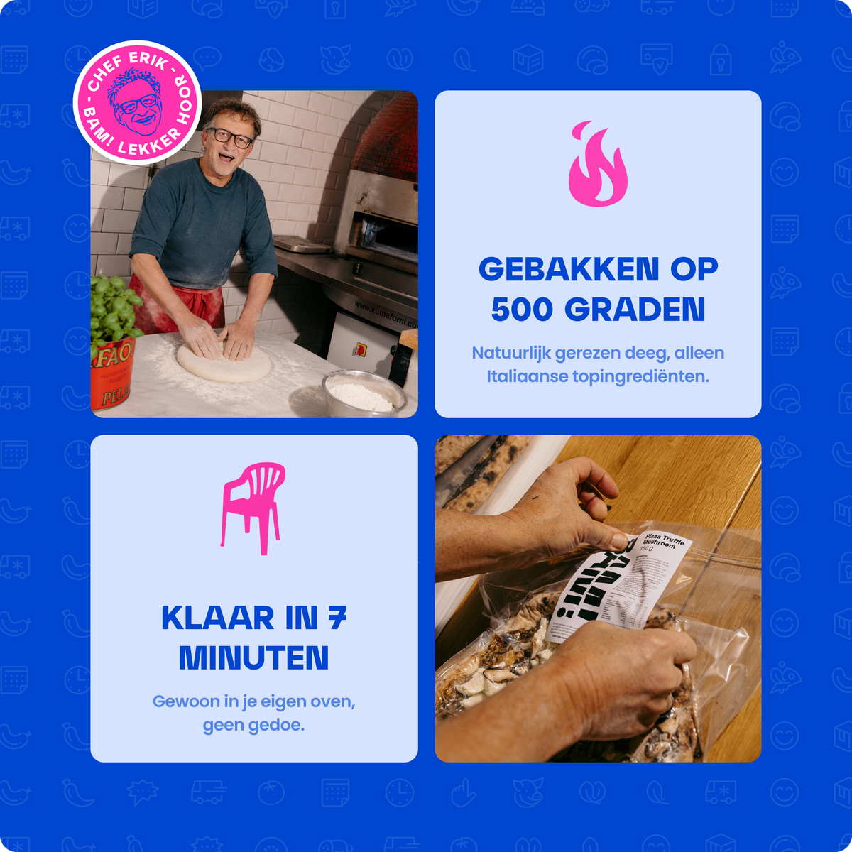 5x Pizza Prosciutto