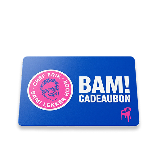 BAM! Cadeaubon, lekker hoor!